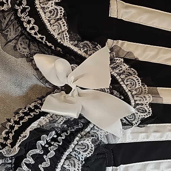 Trasgy Lingerie Corset black and white maid costume - Picture 6 of 7